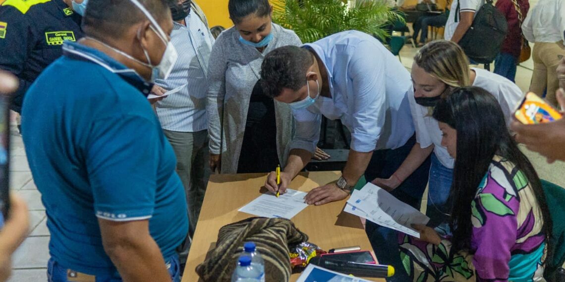 Compromisos pactados para levantar el paro en el sur de La Guajira