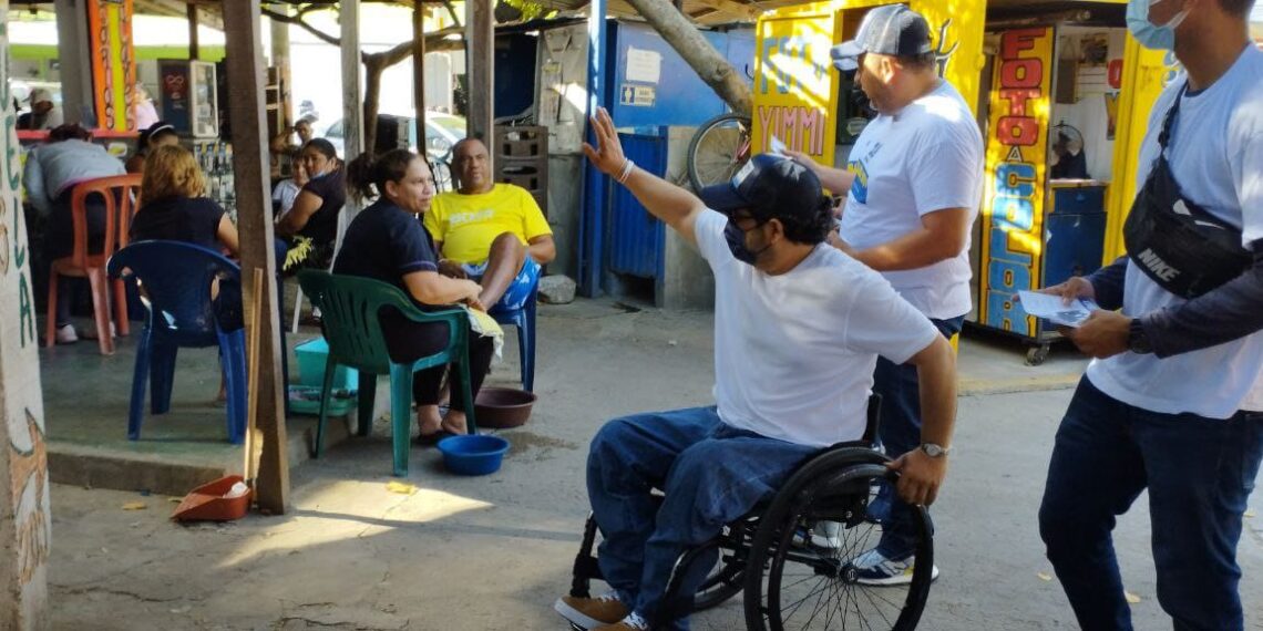 Miller Soto socializó su propuesta como candidato al Senado con comerciantes de Riohacha