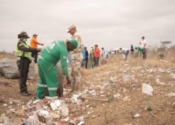51 toneladas de residuos sólidos recogen en Riohacha