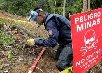 Fonseca, municipio de La Guajira, libre de minas antipersona