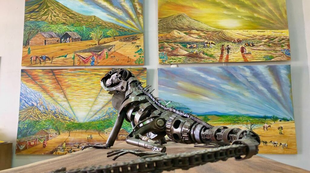 Visita la exposición itinerante de Ambientarte en el Fondo Mixto de La Guajira