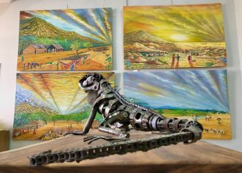 Visita la exposición itinerante de Ambientarte en el Fondo Mixto de La Guajira