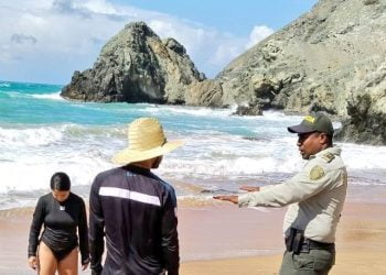 Los controles de la Policía para garantizar seguridad a turistas en La Guajira