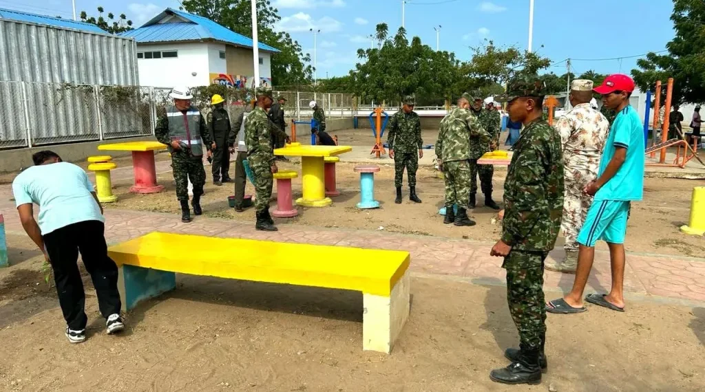 Un esfuerzo para embellecer los entornos de Riohacha