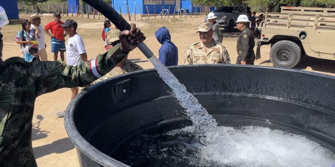 Maicao en alerta roja por sequía: Llamado a la comunidad para el uso eficiente del agua