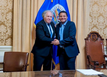 Así fue el encuentro entre el alcalde de Riohacha y el Secretario General de la OEA