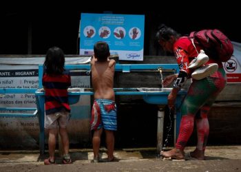 La migración infantil por el Darién creció un 40%