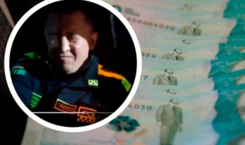 Quedó libre policía que se comió billetes que cobró en una extorsión