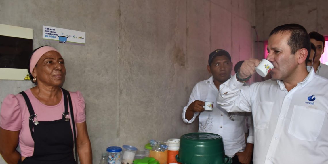 En Manaure se hizo entrega de 300 conexiones de gas natural domiciliario