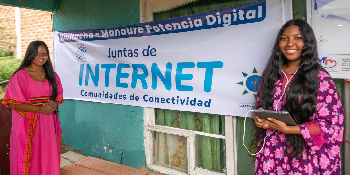 Mintic inauguró proyecto de conexión a internet para Riohacha  y presentó avances en la emisora para la Alta Guajira