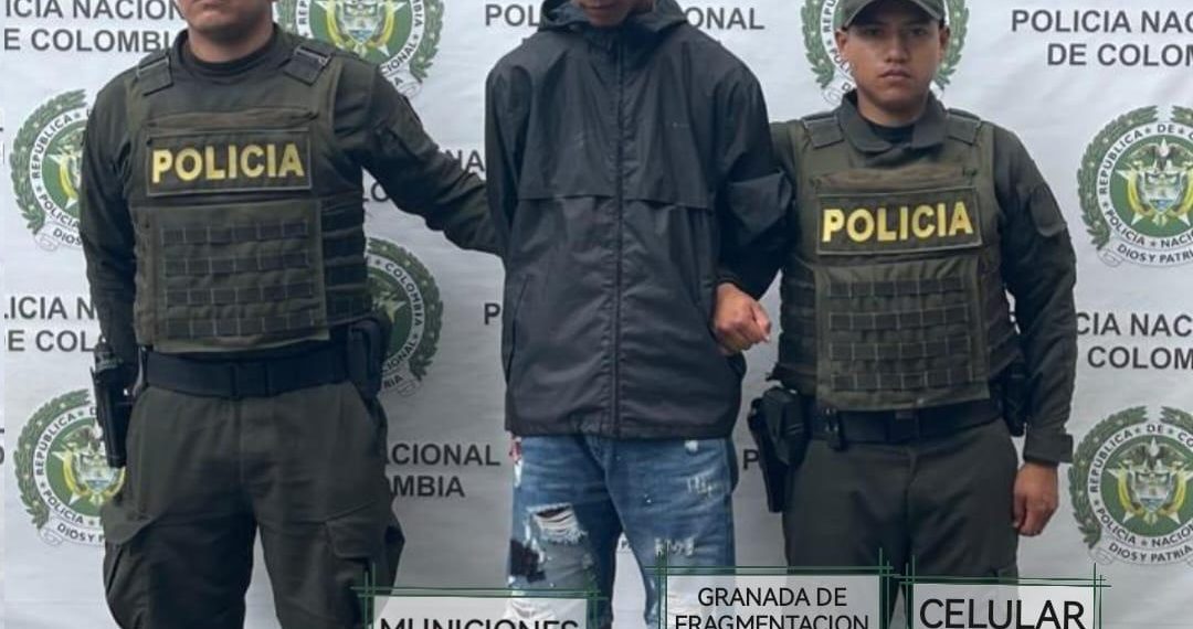 En Riohacha capturan a un sujeto con una granada