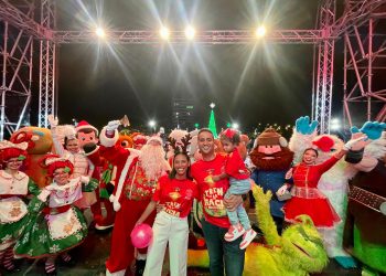 Gobernación de La Guajira inició el recorrido del Tren de la Magia Navideña que irá a los 15 municipios guajiros