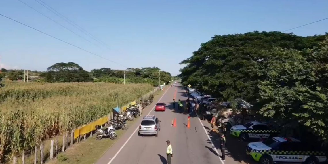 Autoridades se toman las vías de La Guajira para brindar seguridad en la temporada navideña