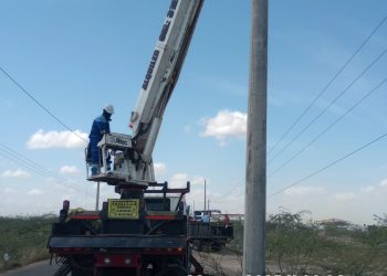 Air-e afirma que avanza en la construcción del nuevo circuito eléctrico Uribia 3