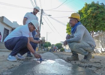 En Riohacha se optimiza el servicio de agua potable con el reemplazo de tuberías