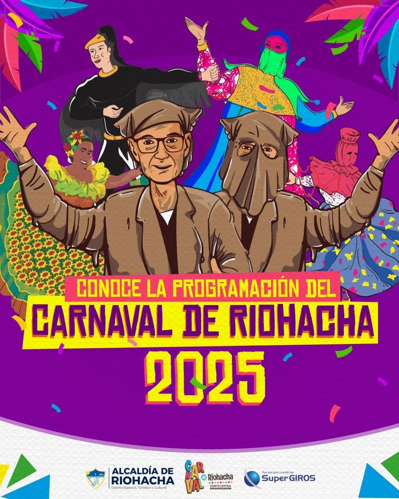 Conozca la programación del carnaval de Riohacha, que será en homenaje a Los Embarradores