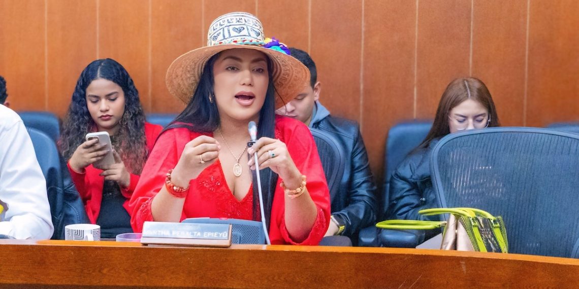 Senadora Martha Peralta reitera alerta sobre la inseguridad en La Guajira