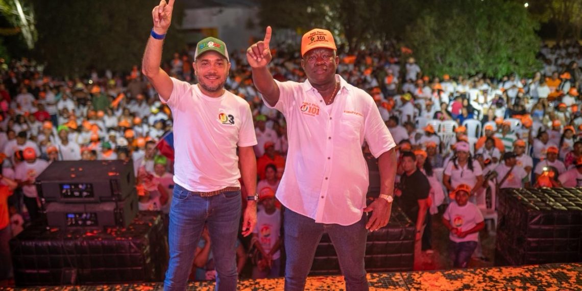 Con más de cinco mil asistentes, Albania respalda aspiración de Pablo Parra a la Cámara por La Guajira