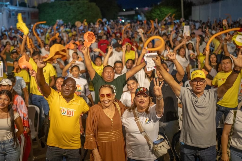 Maicao respalda a Pablo Parra; Rosalinda Aguilar adhiere a la campaña por la primera votación a la Cámara