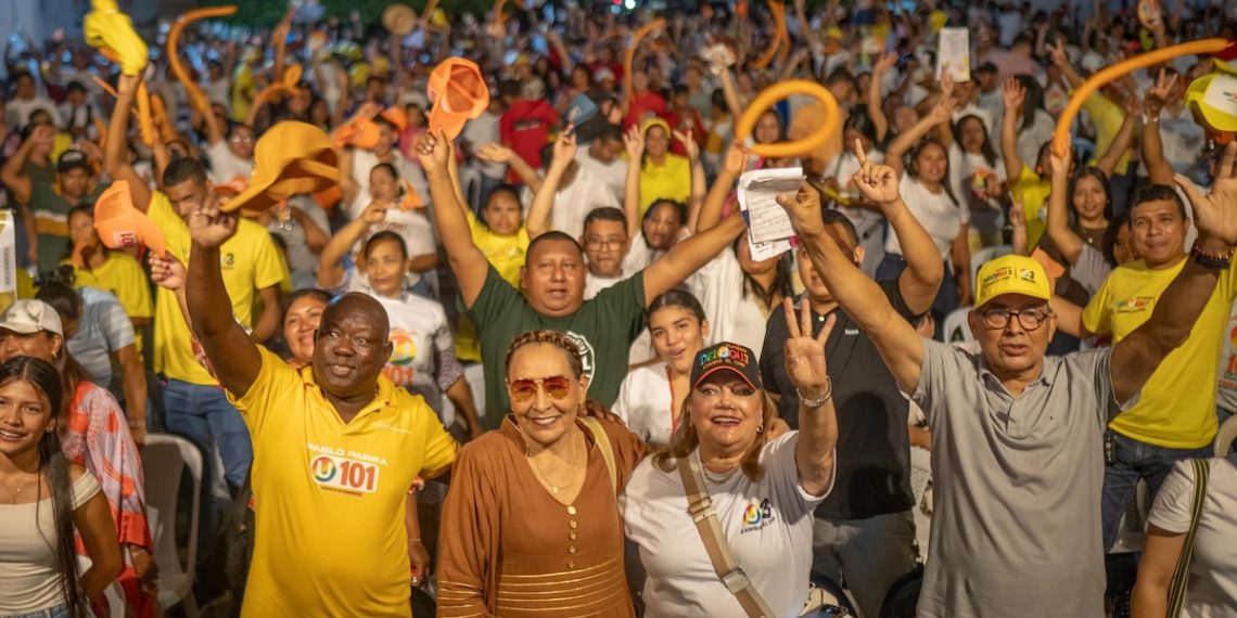 Maicao respalda a Pablo Parra; Rosalinda Aguilar adhiere a la campaña por la primera votación a la Cámara