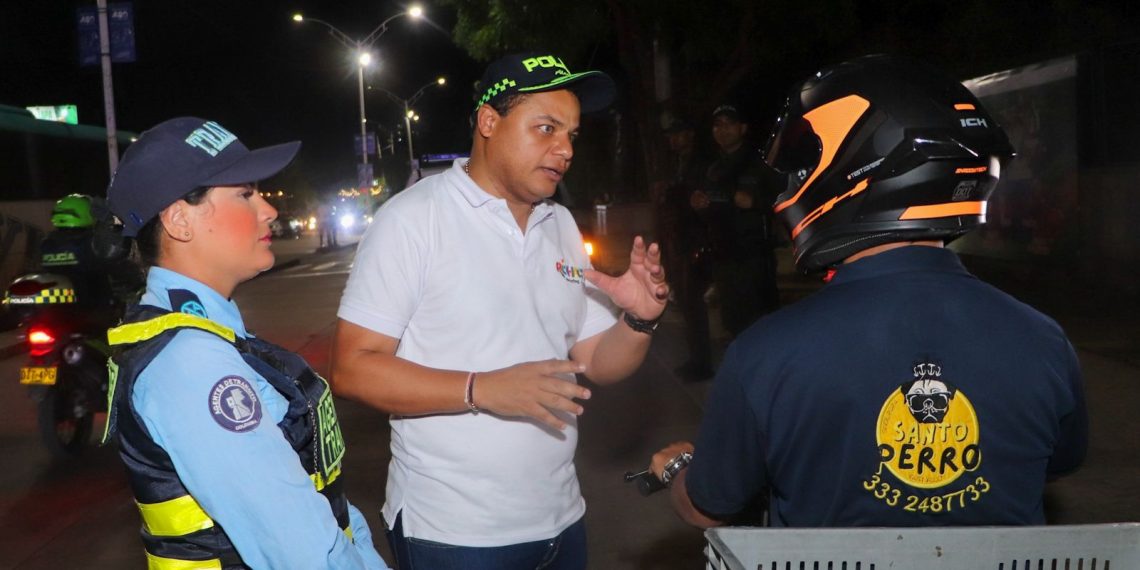 Alcaldía de Riohacha y Fuerza Pública realizan operativo de control en el centro de la ciudad