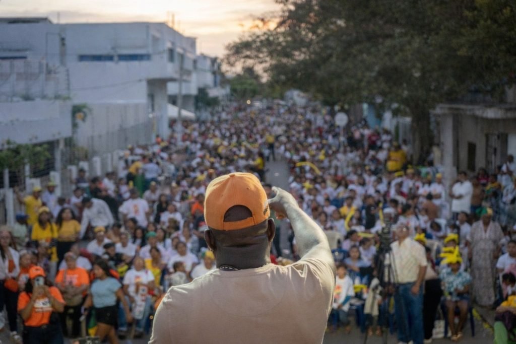 Más de 6.000 personas respaldaron en Maicao aspiración de Pablo Parra a la Cámara de Representantes
