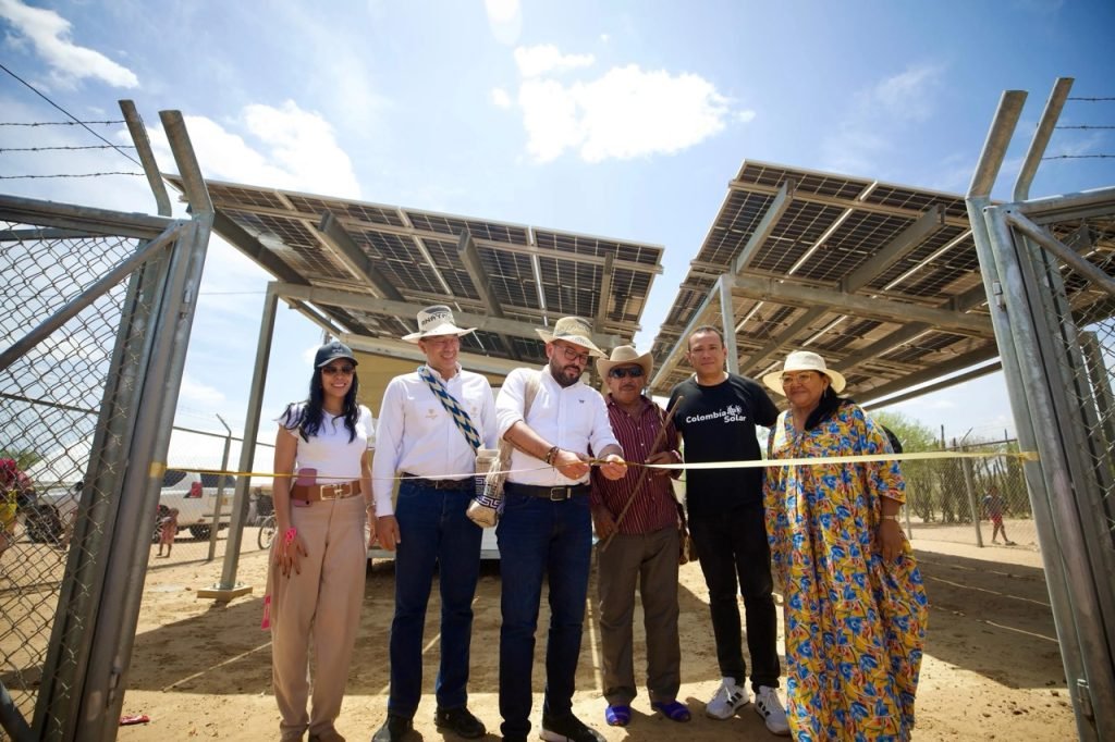 Sistema solar Michi Kai lleva energía permanente a 59 comunidades wayuu de Manaure, La Guajira